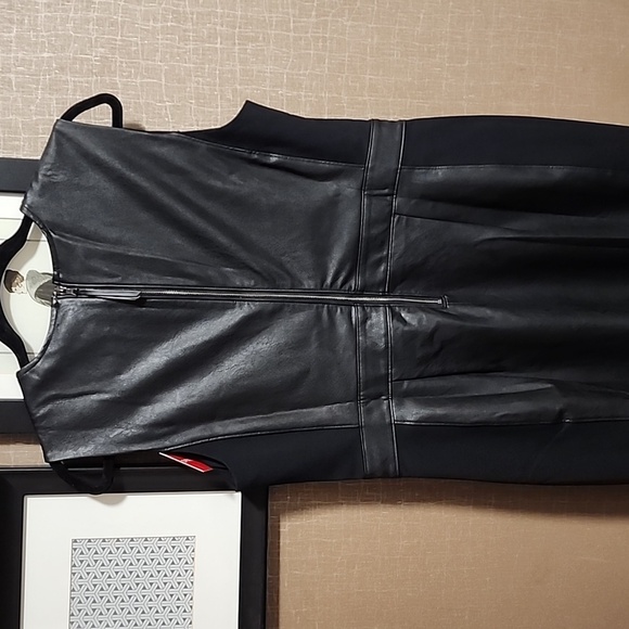 Spanx Leather-Like Fitted Dress - Picture 7 of 13